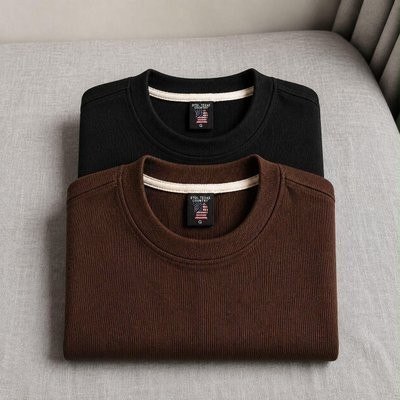 Kit 2 Camisetas Oversized Masculina Texturizado Premium