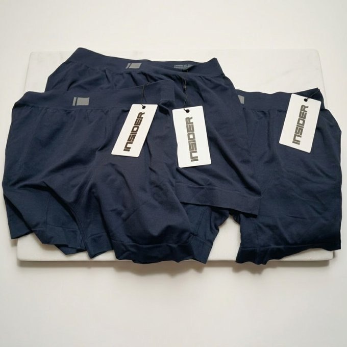 Kit com 6 Cuecas Boxer Seamless Insider