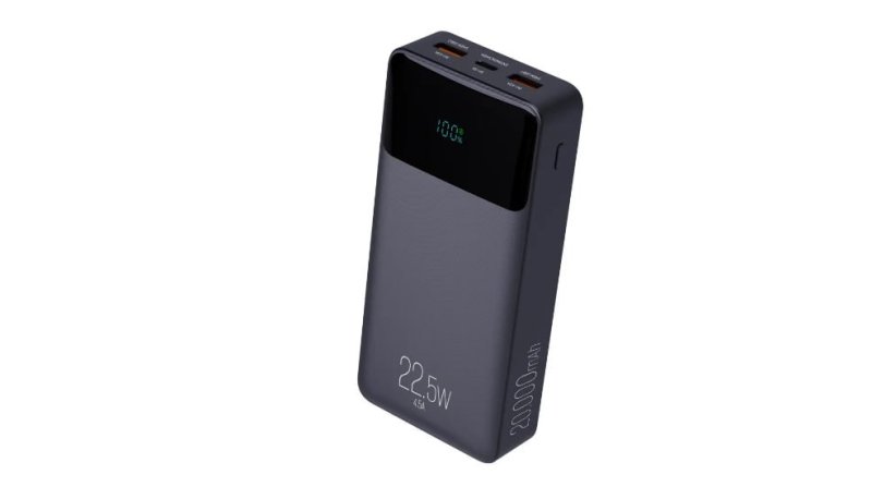 Power Bank Pro 20000mah ELG Pb200bk, Bateria Portátil Universal, Carga Rápida, Display Indicador, Entradas Micro Usb E Usb-c, 2 Portas Usb-a, Pd+qc3.0, Preto
