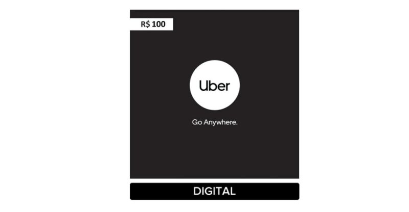 Uber Gift Card R$100 (digital)
