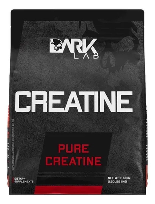 2x Creatina Monohidratada Pura 1kg Dark Lab Unidade Sem sabor