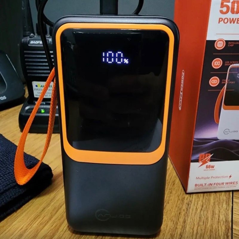 Power Bank Turbo Carregador Portátil 50.000mAh 22.5W