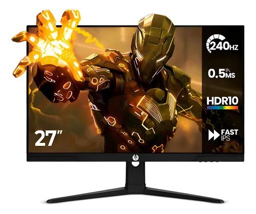 Monitor Gamer Haiz 27 Fhd 240hz 1ms Hdr10 Ips Vesa 1080p
