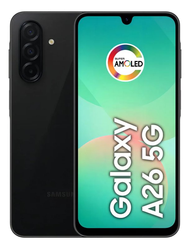 Samsung Galaxy A26 5G - 256GB 8GB RAM - Câmera 50MP - Preto