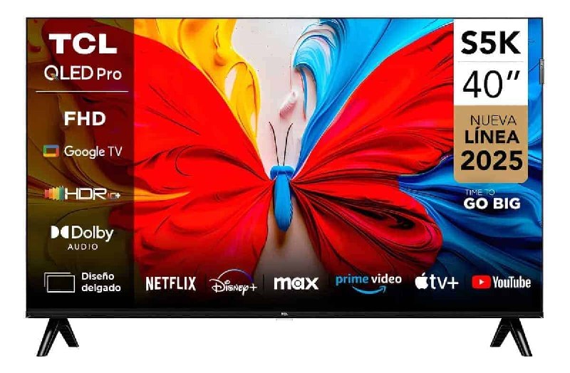Smart TV TCL 40 Polegadas Full HD QLED S5K