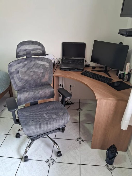 Cadeira De Escritório Ergonômica Mônaco BT07 Luvinco