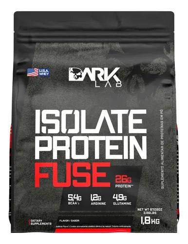 Whey Isolate Protein Fuse Refil 1,8kg Dark Lab - Mp Importad Sabor Creme De Avelã