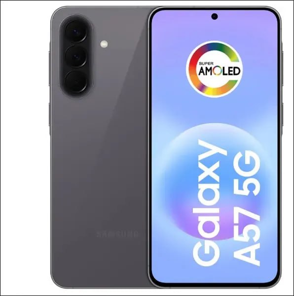 Samsung Galaxy A57 5G 128GB 8GB RAM - Câmera 50MP IP68 - Cinza
