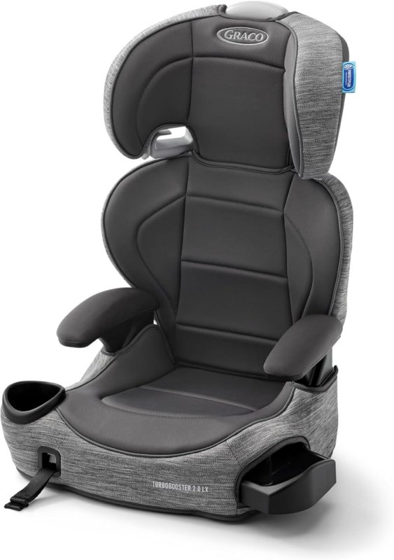 Graco TurboBooster 2.0 LX - Sistema LATCH - Cinza Mescla