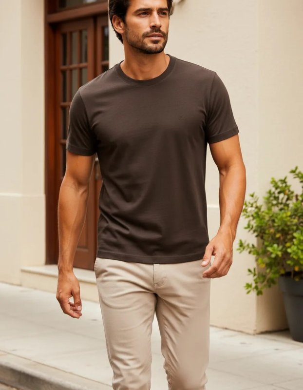 Camiseta Ogochi Básica Algodão