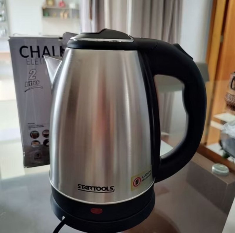 Chaleira Eletrica Inox