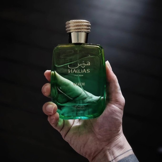 Rasasi Hawas Verde EDP 100ml + Frete Grátis