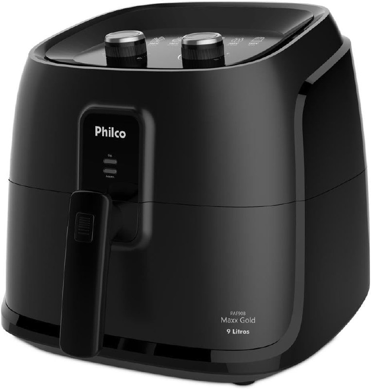 Philco Air Fryer 9L 2000W Cesto Quadrado Gold - 220V