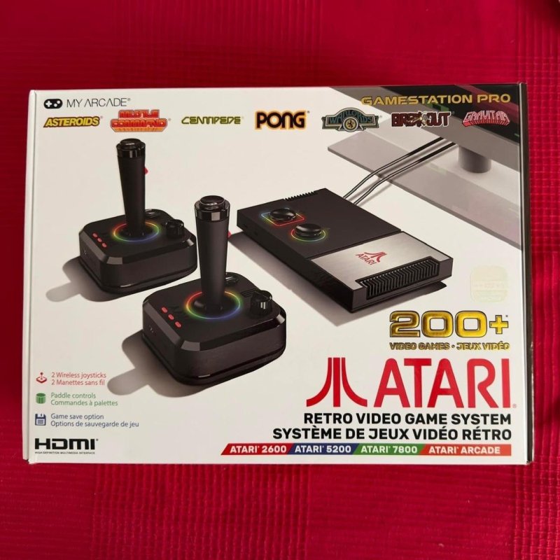 Console Retrô My Arcade Atari Game Station Pro (Licenciado Oficialmente)