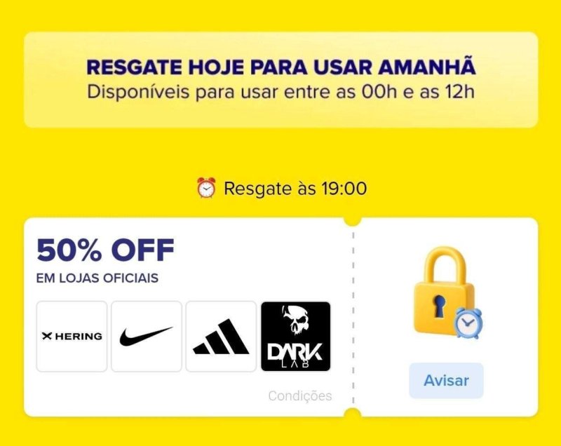 Cupom Mercado Livre 50% OFF em Lojas Oficiais