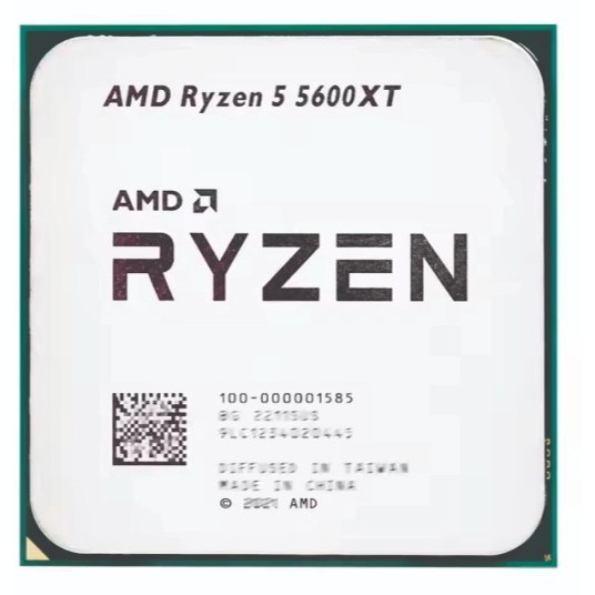 Ryzen 5 5600XT AMD AM4 4.7 GHz 6 Cores 12 Threads (novo S/Box)
