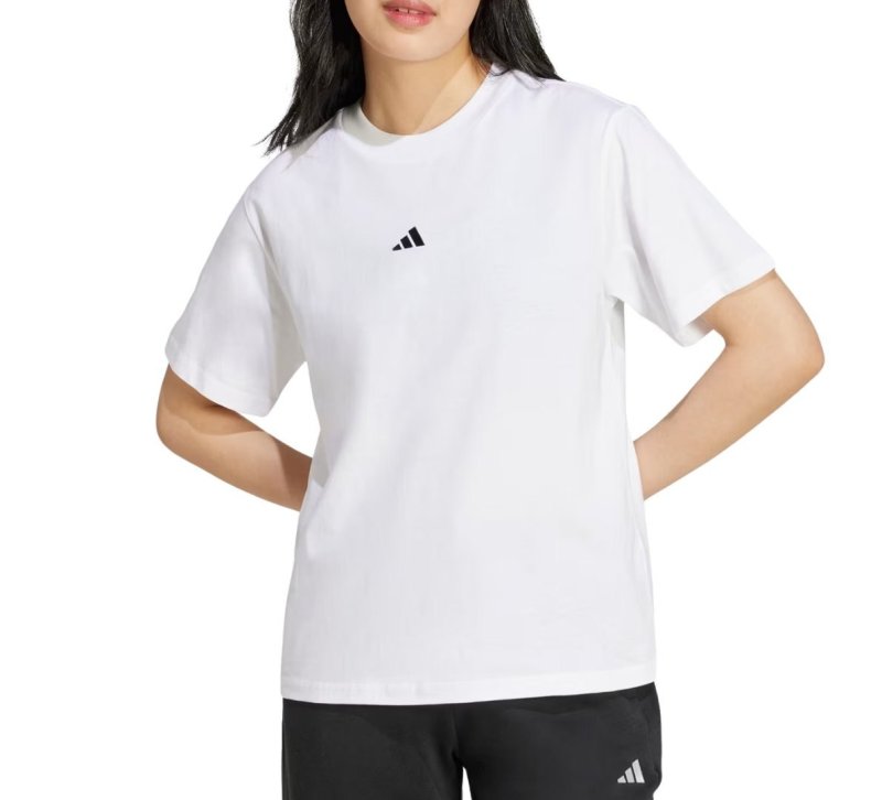 Camiseta Algodão Essentials Small Logo adidas
