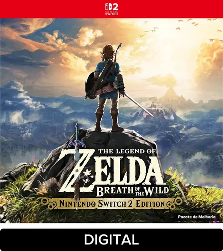 Pacotes de upgrade Switch 2 via Mercado Livre