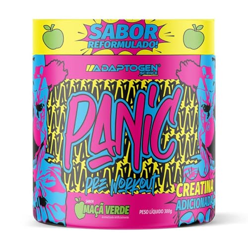 Panic Pré Workout Maça Verde 300g