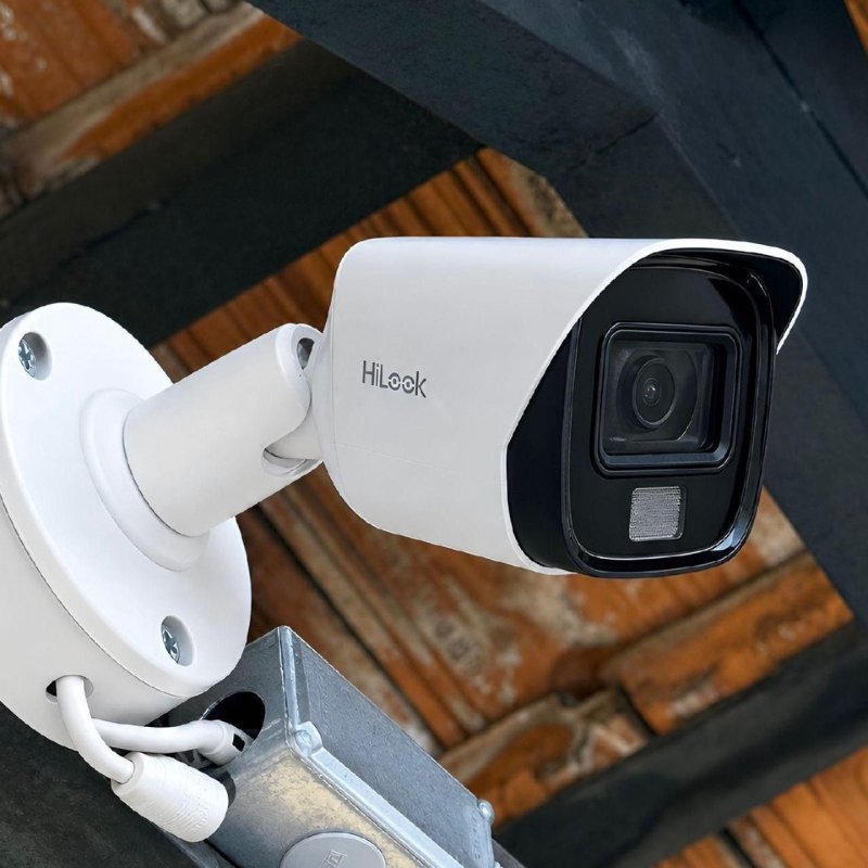 Câmera Mini Bullet Fixa Luz Dupla 2MP Hikvision