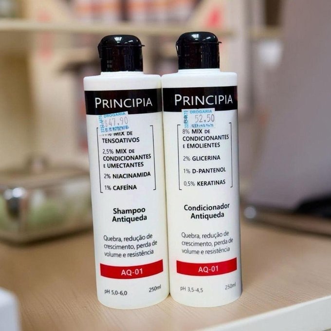 Principia Kit Shampoo e Condicionador Antiqueda AQ-01