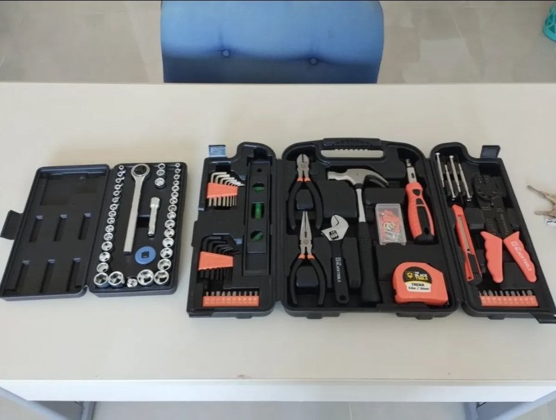 Maleta Estojo Kit Caixa Jogo Ferramentas Completa