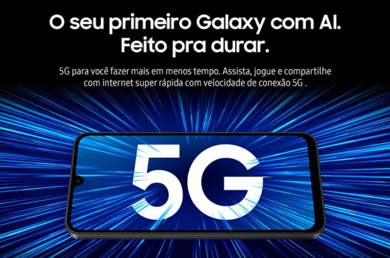Smartphone Samsung Galaxy A17 5G NFC 128GB Super Amoled 90Hz