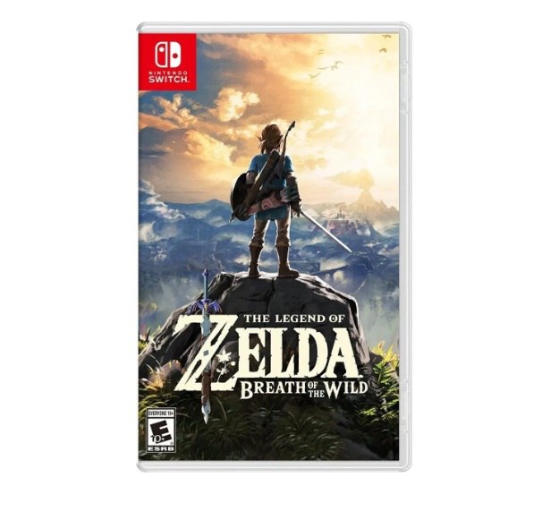 Jogo The Legend of Zelda: Breath Of The Wild, Mídia Física, Switch