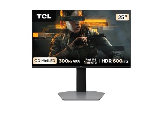 Monitor Gamer 25" FHD 25G64 QD-Mini LED 300Hz, Preto