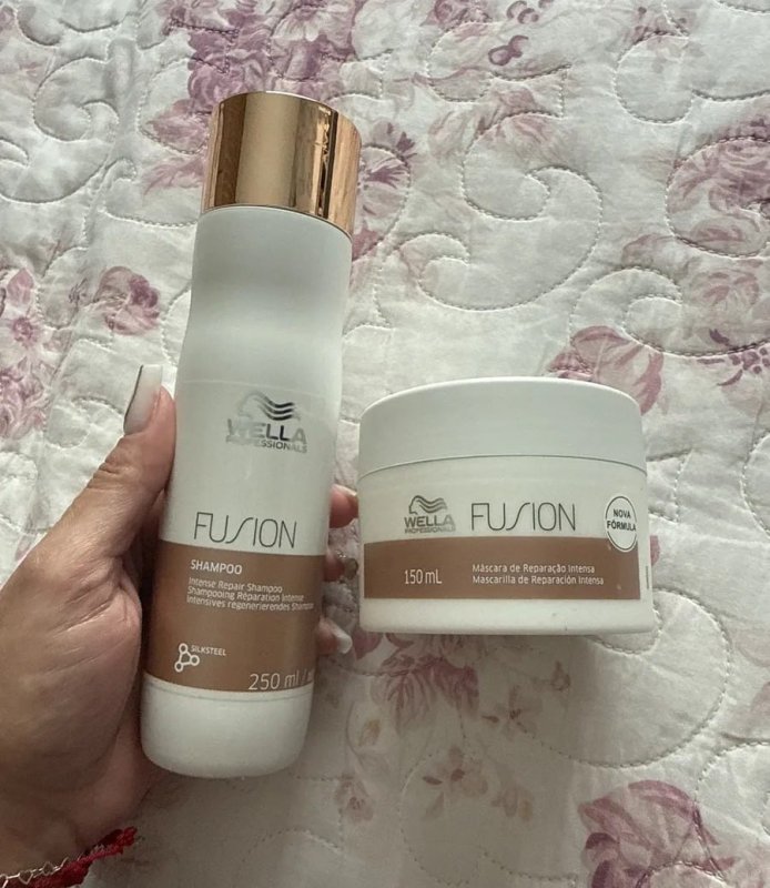 Kit Wella Professionals Fusion Shampoo E Máscara