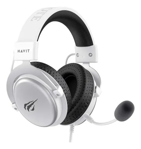 Fone De Ouvido Gamer Headset Havit H2015d Pc Consoles Branco