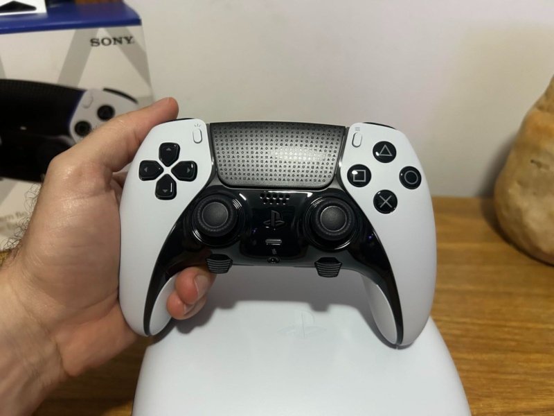 Controle Sem Fio DualSense Edge (PS5) Branco + Frete Grátis