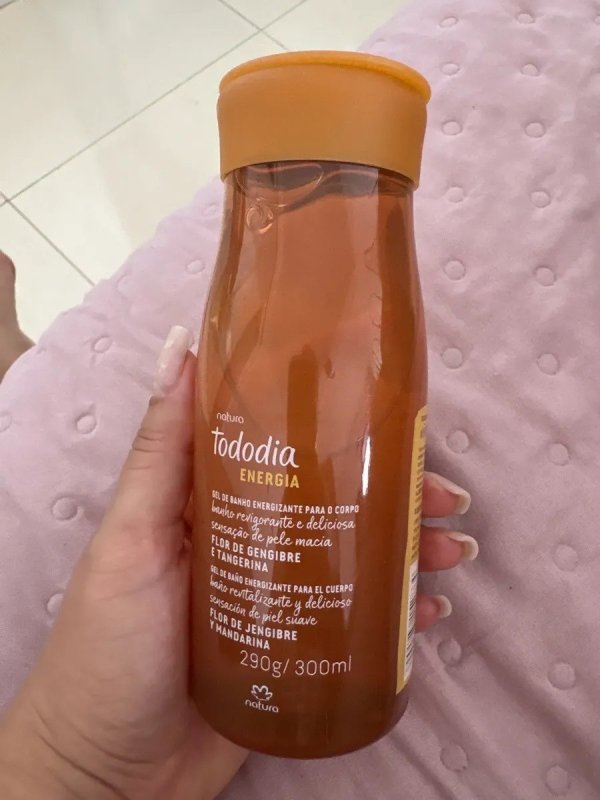 Gel De Banho Energizante Para O Corpo Natura Tododia Energia + Frete Grátis
