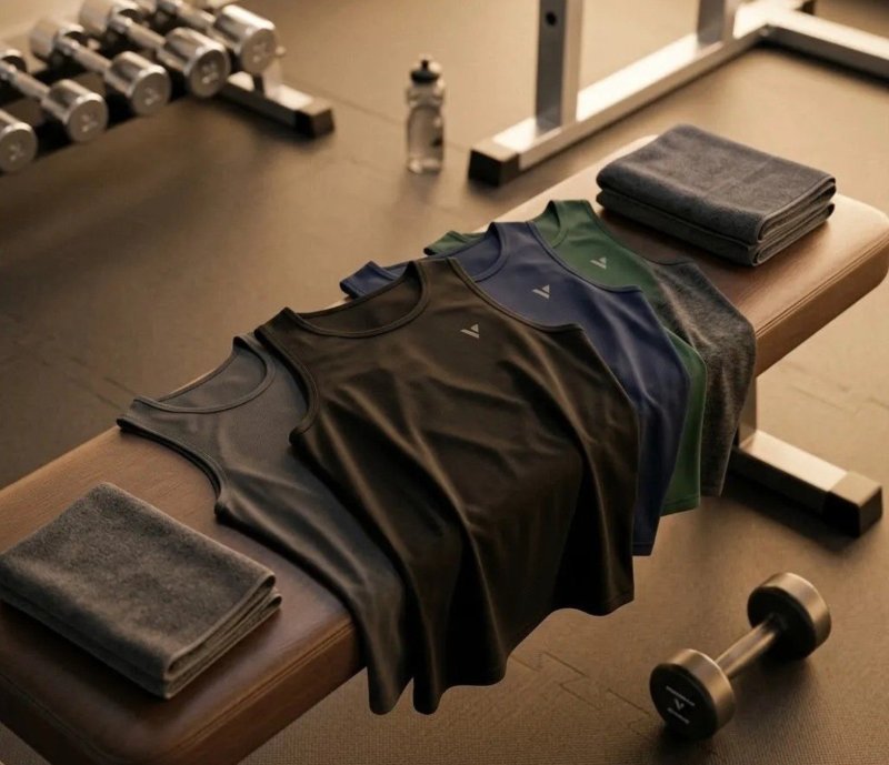Regata Dry Fit Lisa Masculina Academia Treino Voker