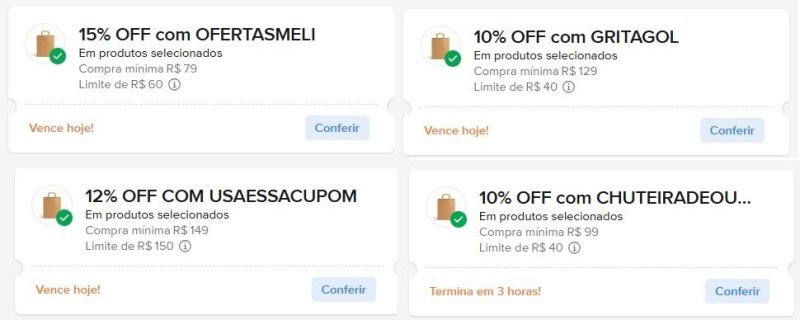 NOVO CUPOM NO MERCADO LIVRE