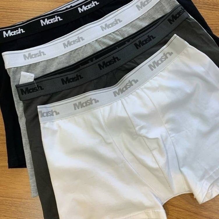 Kit 12 Cuecas Boxer Algodão Mash