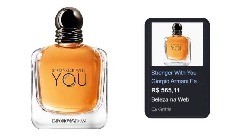 Armani Beauty, Stronger With You Eau de Toilette, Giorgio Armani Perfume Masculino