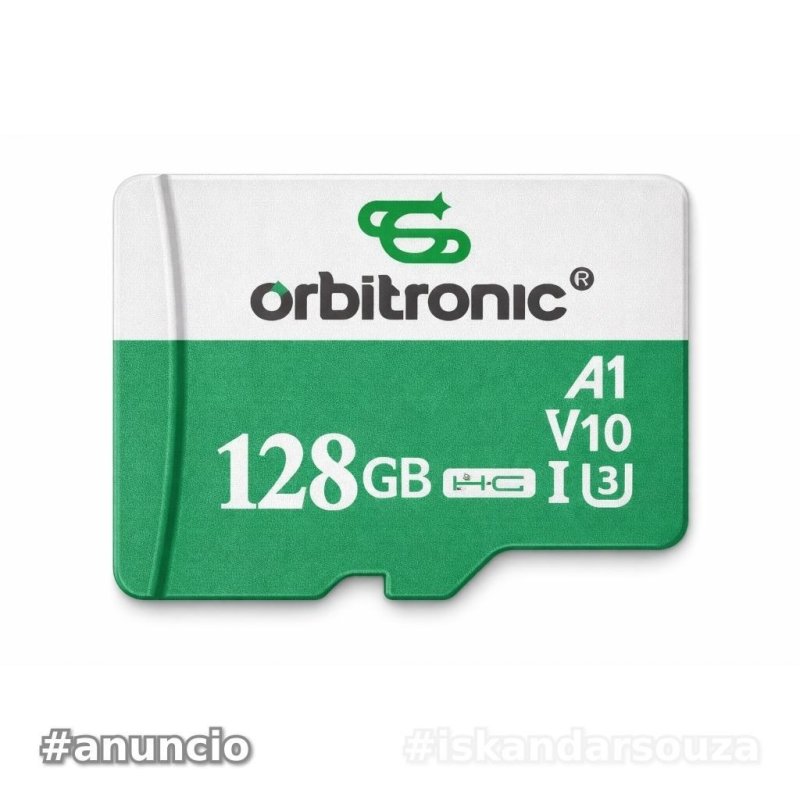 SD Card Cartão De Memória 128gb Classe 10 U3 Orbitronic