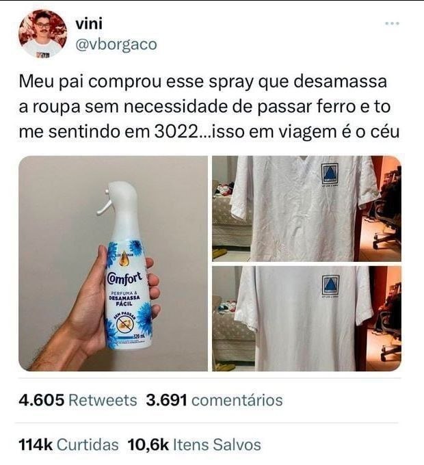 Refresh Comfort Revitalizador Instantâneo para Roupas 320ml