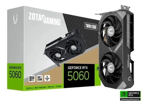 Gpu Zotac 8gb Gddr7 Rtx5060 Twin Edge Oc