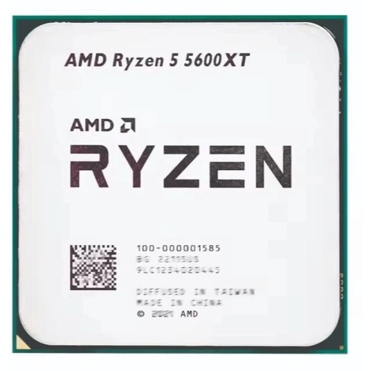 Ryzen 5 5600XT AMD AM4 4.7 GHz 6 Cores 12 Threads (novo S/Box)