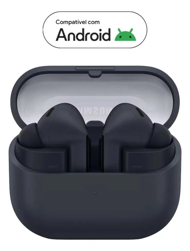 Samsung Galaxy Buds3 Fe - Cancelamento Ativo De Ruído - Preto