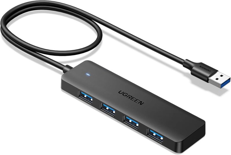 UGREEN Hub USB 3.0 4 em 1, Divisor USB-A