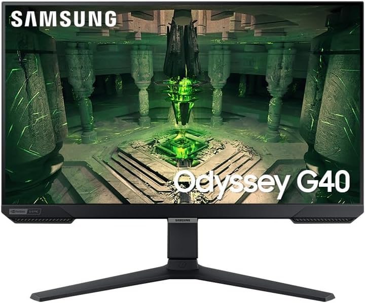Samsung Odyssey G40 27" FHD 240Hz 1ms - Ajuste Altura - Preto