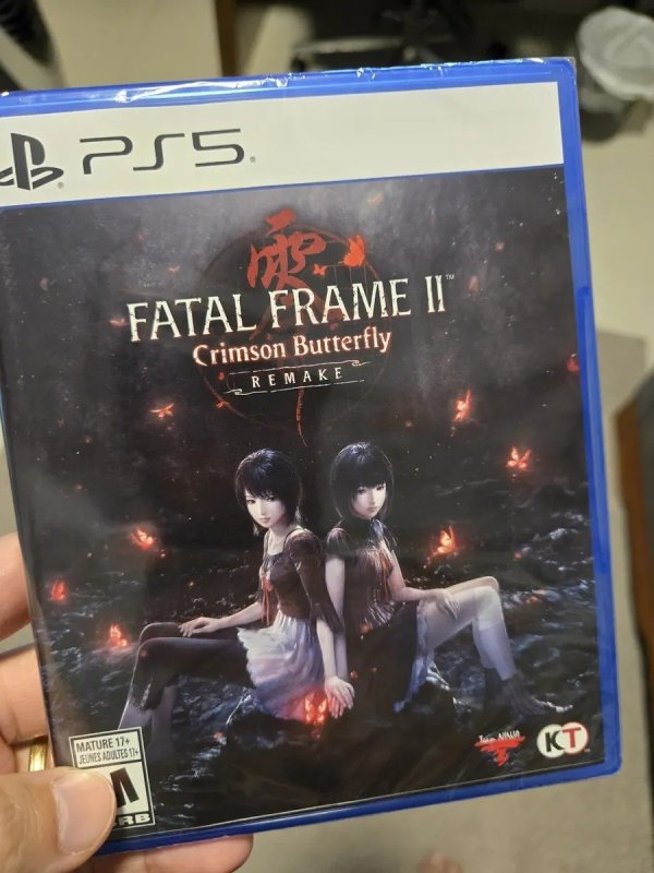 Fatal Frame Ii Crimson Butterfly Remake Ps5 Mídia Física + Frete Grátis