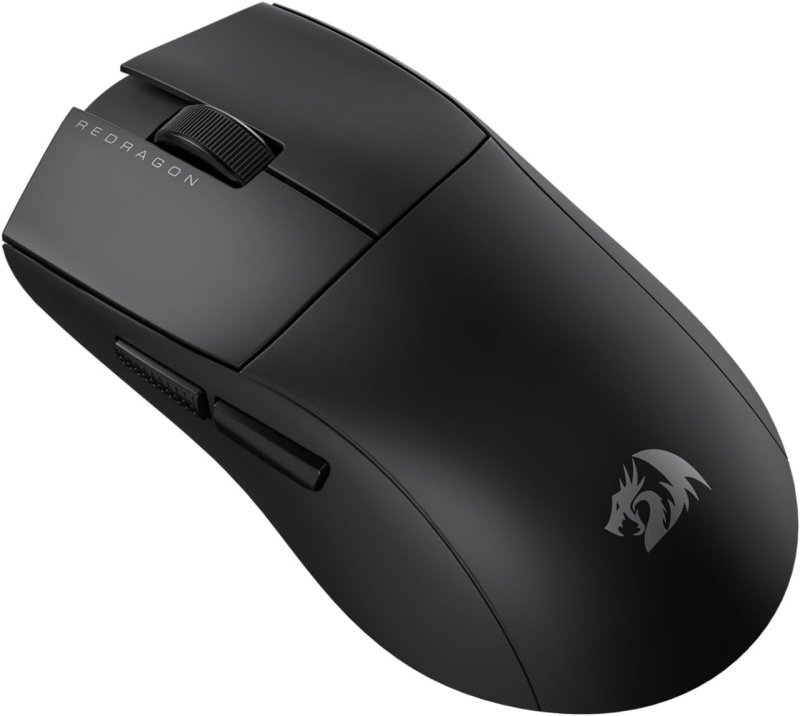 Mouse Gamer Redragon King Lite Preto Sensor PAW3313