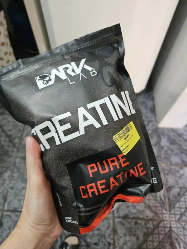 Creatina Monohidratada Pura 1kg Dark Lab Unidade Sem sabor + Frete Grátis