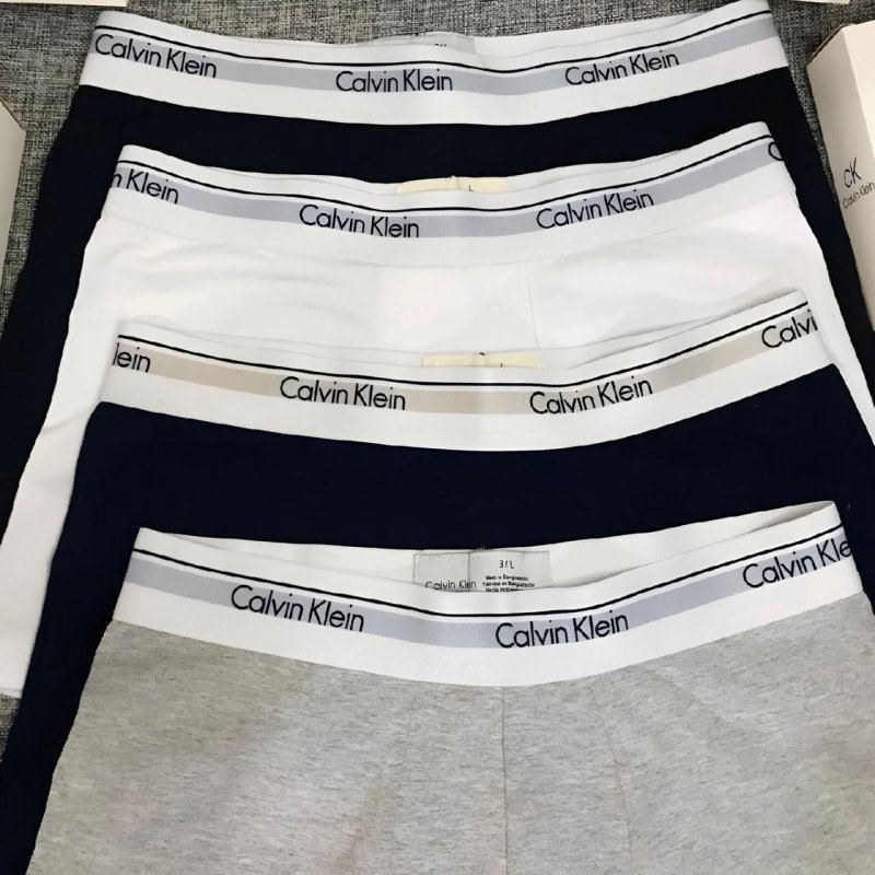 Kit 3 Cuecas Masculinas Boxer Cotton Calvin Klein