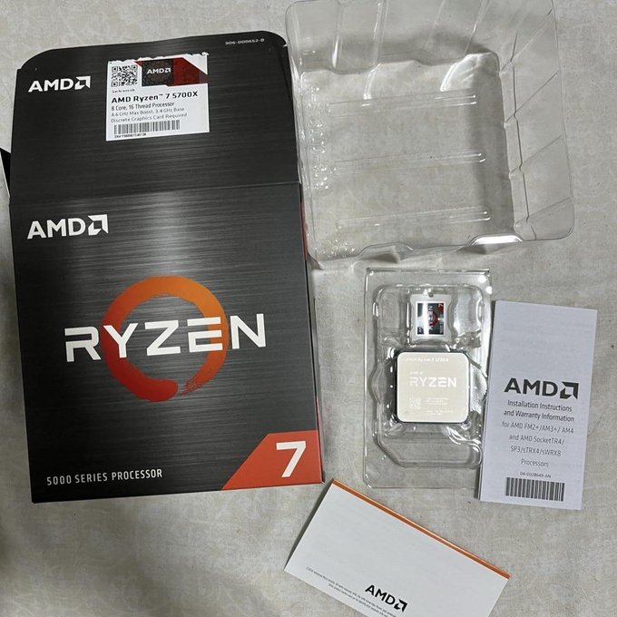 Processador AMD Ryzen 7 5700X + Frete Grátis