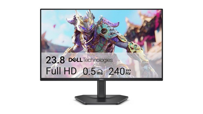 Dell Monitor Gamer 24" SE2426HG Full HD 240Hz IPS 0,5ms